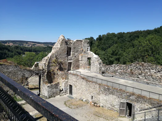 Ruine du chateau Franchimont (Belgique)